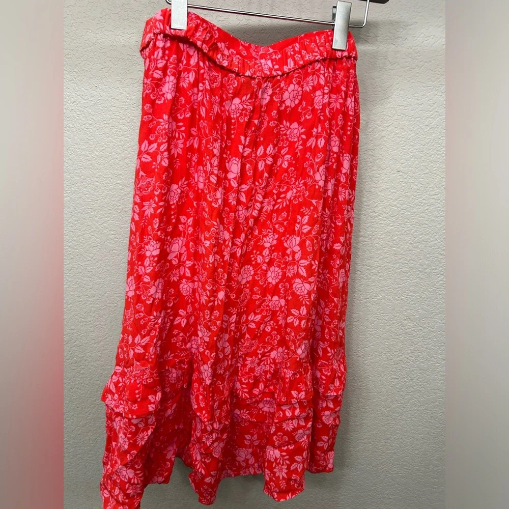Talbots Ruffle Tiered Skirt - Picture 3 of 8